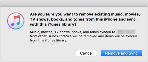 iTunes Erase Data