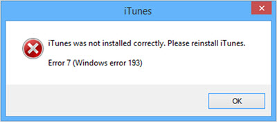 Windows Error 193