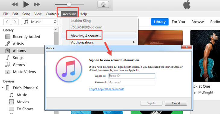 Manage iTunes Subscription