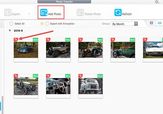 How to transfer photos from to iPhone to iPad on computer without iCloud