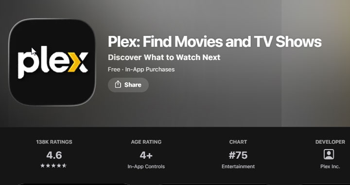 Best free movie apps for iPhone and iPad - Plex
