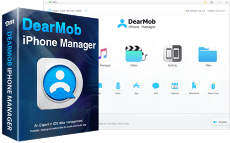 dearmob iPhone manager transfer guide