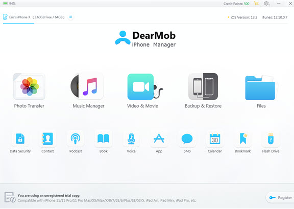 dearmob iphone manager xs not recognized dearmob iphone manager xs not recognized