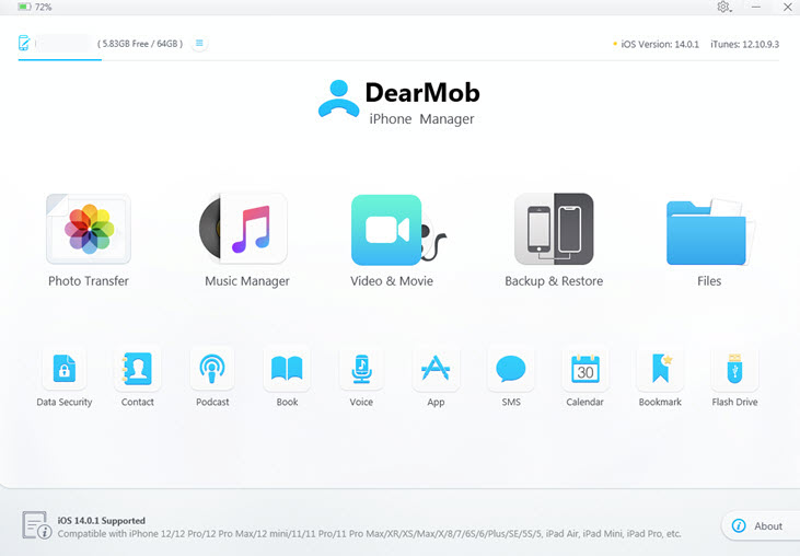 DearMob UI