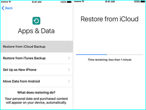 Recover Missing Photos after iOS 12 Update from iCloud Backup