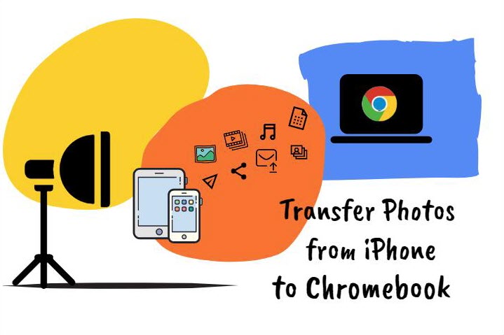 Transfer photos from iPhone to Chromebook