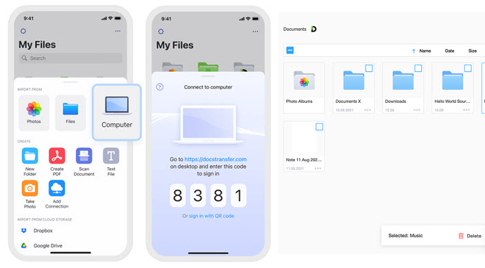 Transfer MP4 Video to iPhone using the Documents App