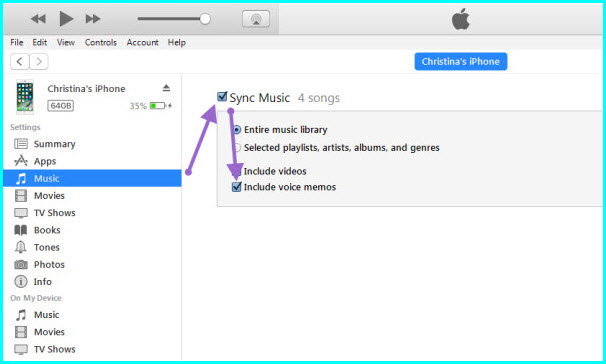 how to add voice memos to itunes