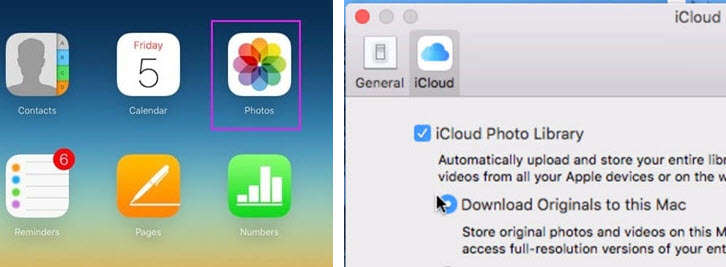 Access iCloud Photos from a Computer