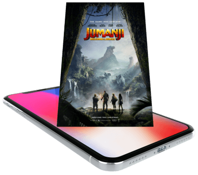 watch jumanji: welcome to the jungle on iphone