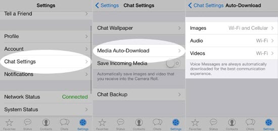 WhatsApp Not Downloading Images Automatically