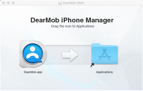 install DearMob on Mac