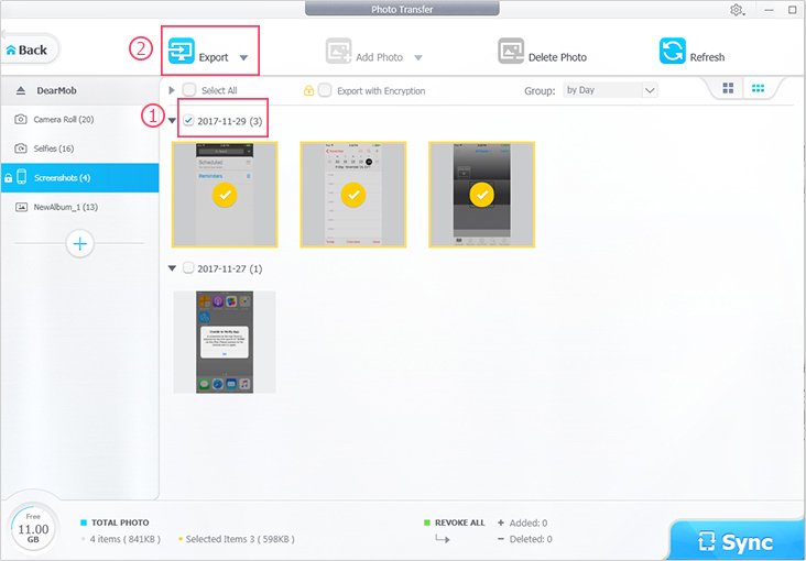 backup iPhone photos without iTunes