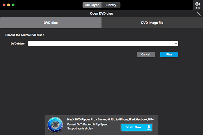 5KPlayer DVD Play