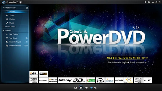 powerdvdでブルーレイ再生できない