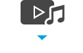 play MP4 music icon