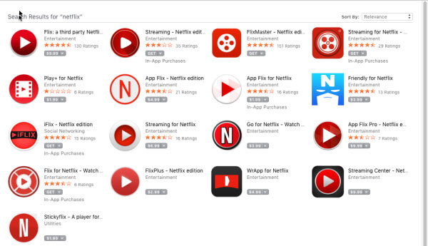 3rd Party Netflix App for Mac