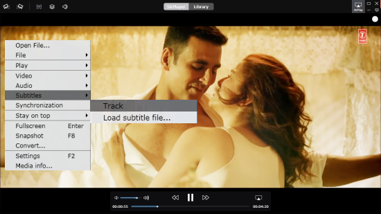 English to Hindi video player free - 5KPlayer