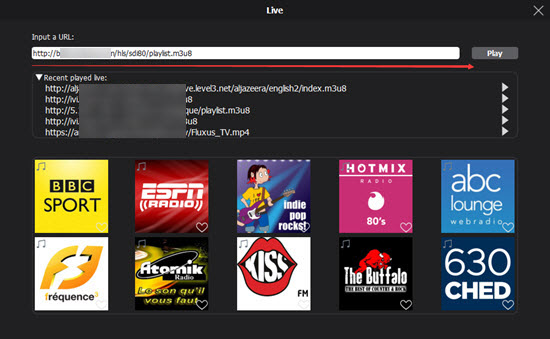 Play M3U8