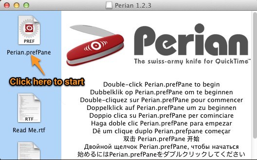 Install Perian on Mac