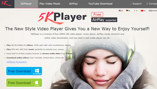 DearMob Releases 5KPlayer for Windows: Free Media Player also to Download  and Stream 4K 8K Videos