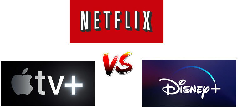 Netflix vs Apple TV Plus vs Disney Plus