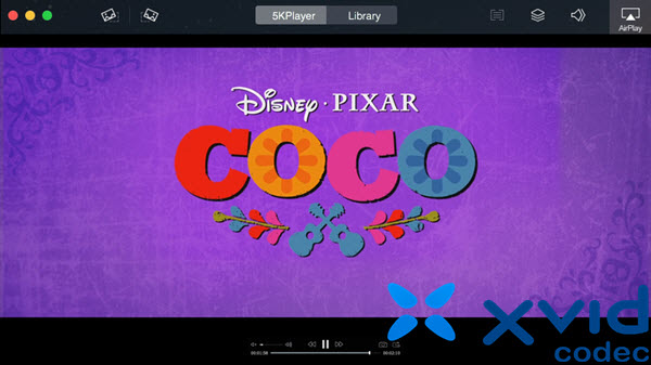 xvid codec do quicktime osx