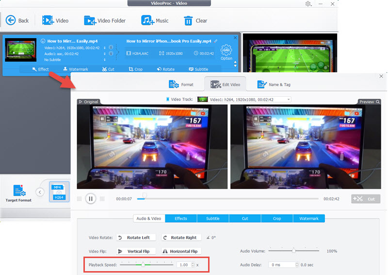 Edit Video Speed