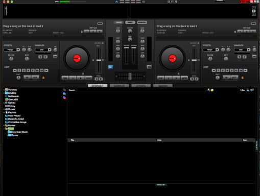 VirtualDJ Home