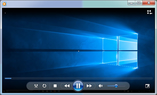 Windows Media Player DVD