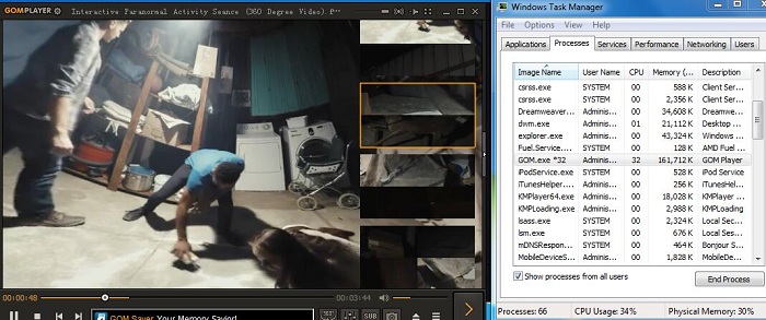 Windows VLC Alternative 360 Video Playback