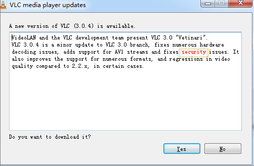VLC Security Problem