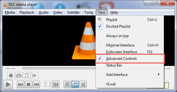 Trim Video VLC