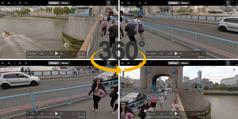 miglior lettore video a 360 gradi