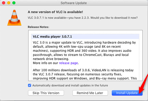 Install VLC Mac