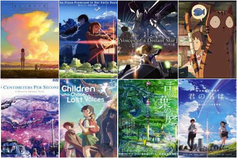  Top Makoto Shinkai animes list