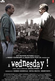  Free download Bollywood Movies - A Wednesday Poster