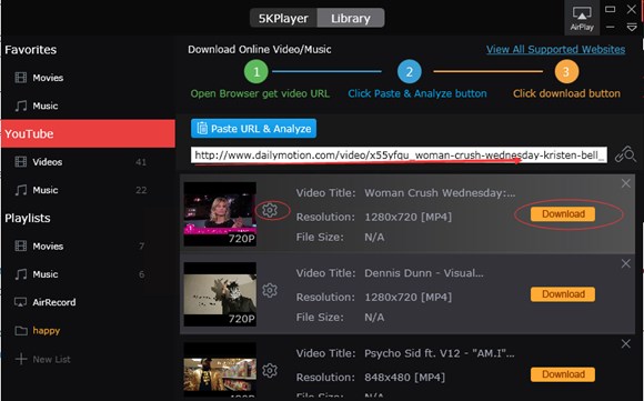 download dailymotion videos to mp4